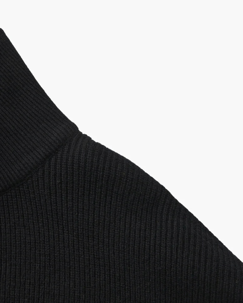 Hanorac Bărbătesc Slim Fit | Pulover Confortabil cu Fermoar Pe Jumătate 4